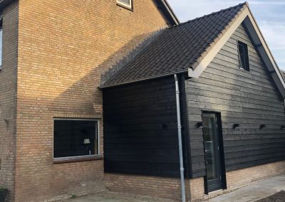 Dakopbouw en renovatie aanbouw